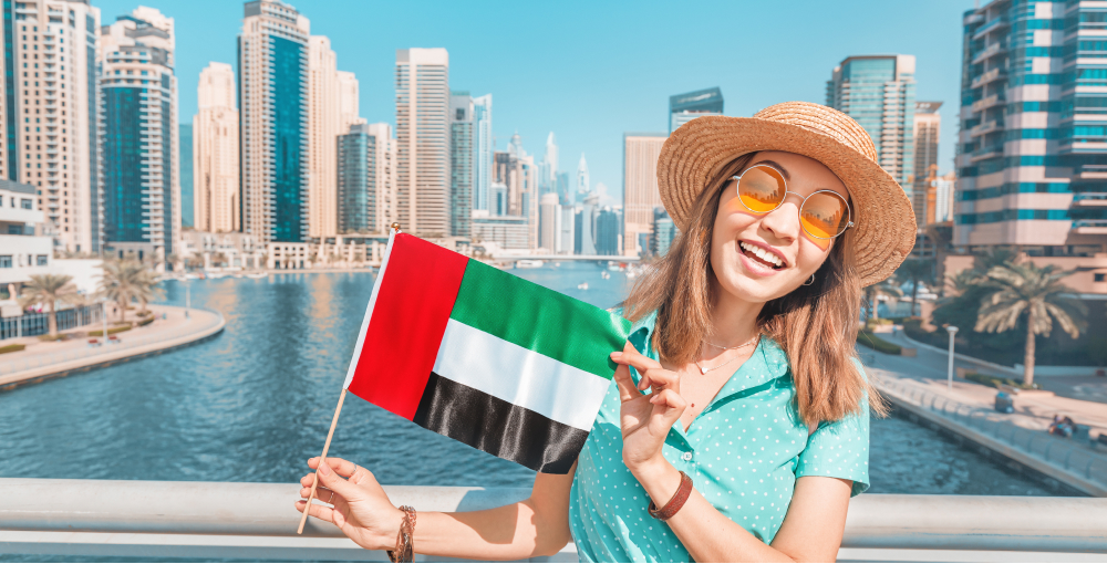 Девушка в Дубае